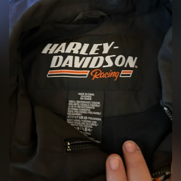 Harley-Davidson Racing Screamin Eagle Black Jacket - Picture 3 of 7